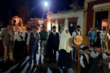 La carreta de Arenales triunfa en la romería de Valsequillo (Foto Francisco Javier Santana)
